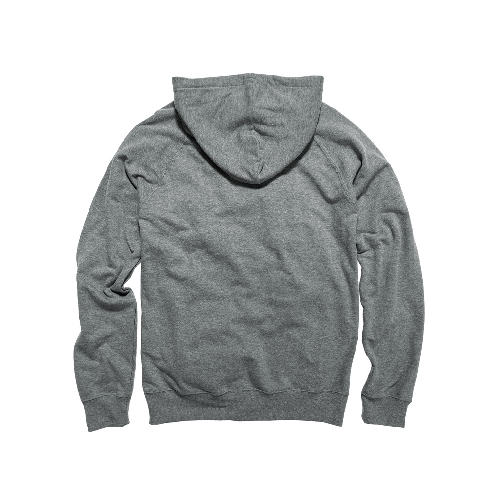 Unisex Heathered Full Zip Hood