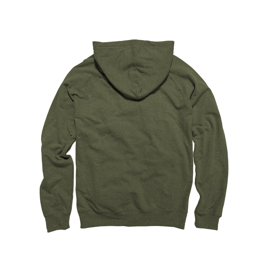 Unisex Heathered Full Zip Hood