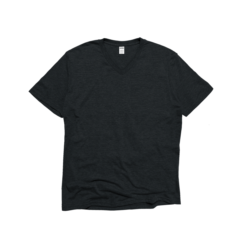 Unisex Eco-Triblend Short Sleeve V-Neck Tee