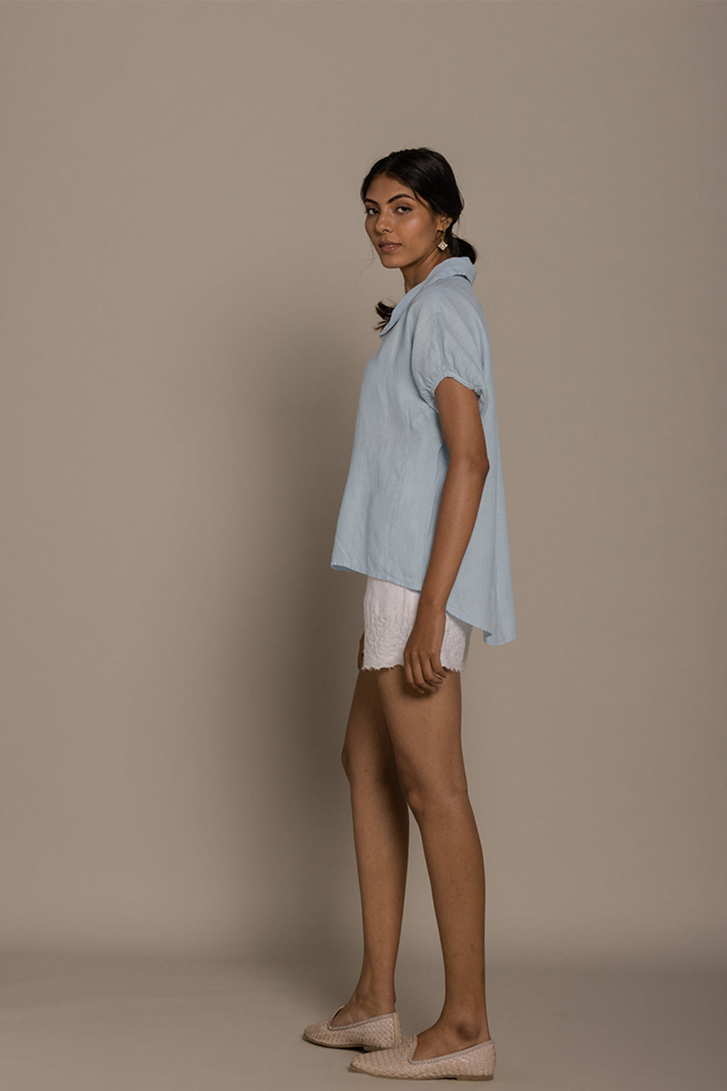 The Morning Coffee Summer Blue Shirt