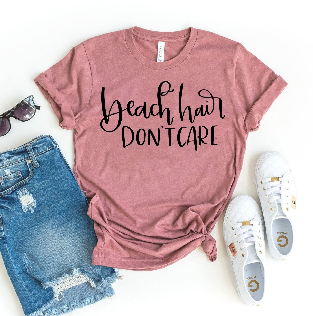 Beach Hair Don't Care T-shirt