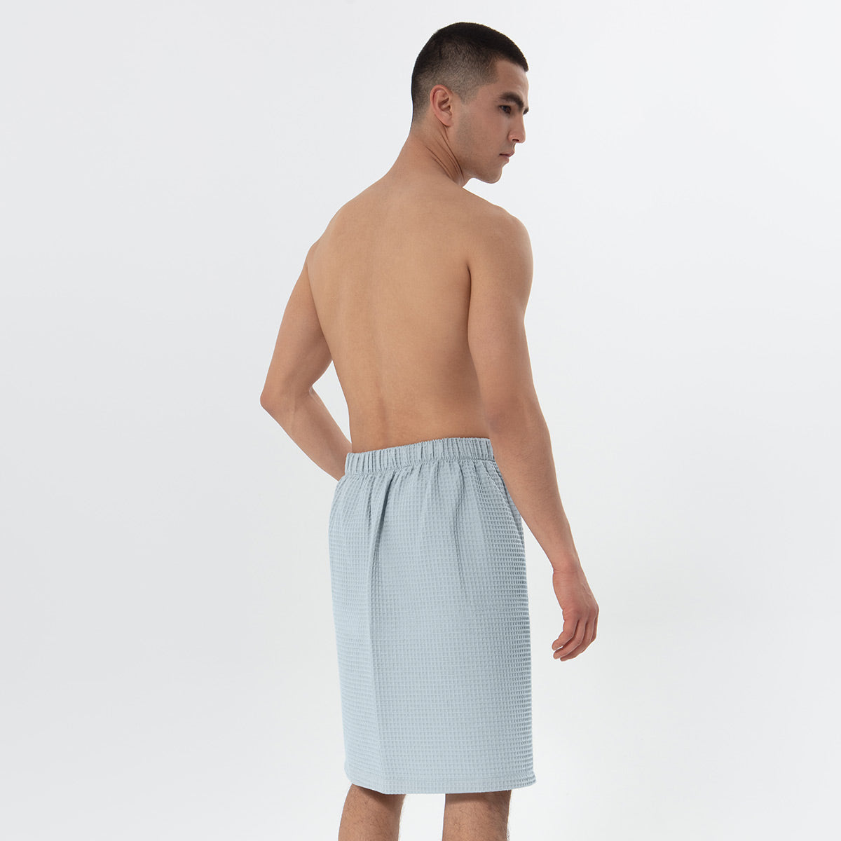 Men’s Organic Turkish Cotton Waffle Towel Wrap