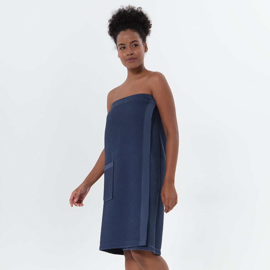 Women’s Organic Turkish Cotton Waffle Towel Wrap