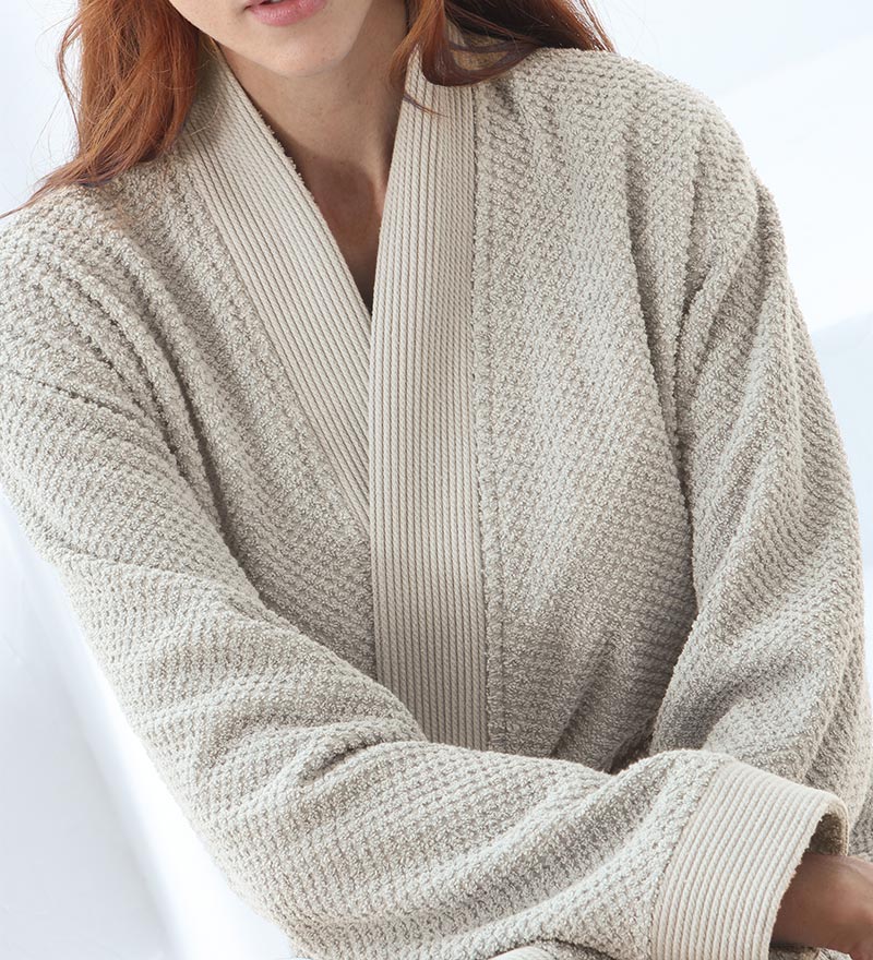 Women’s Luxury Turkish Cotton Terry Kimono Bathrobe